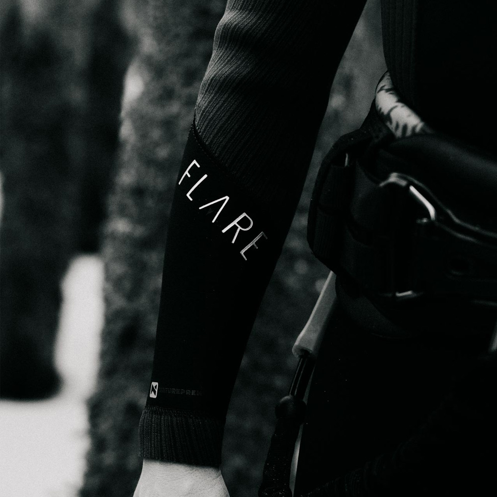 Prolimit Flare fullsuit Freezip 3/2 mm dames zwart 10