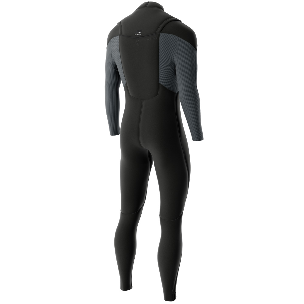 Prolimit Predator steamer freezip 4/3 mm heren zwart 3