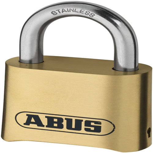 Abus Cijferslot met een messing kast en rvs beugel 50mm LB foto 1