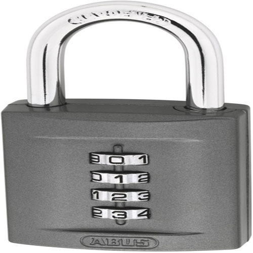 Abus Cijferslot met een messing kast en rvs beugel 50mm HB 2