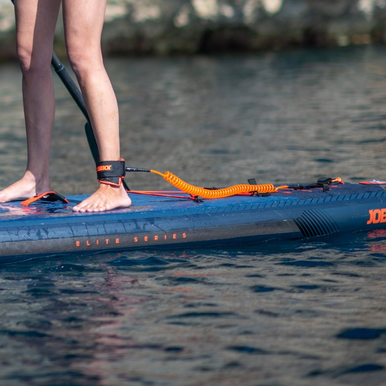 Jobe sup leash coil 10ft orange 4