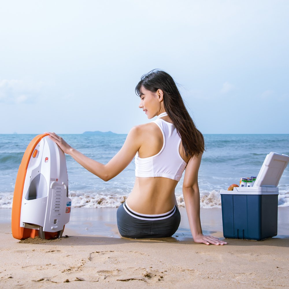 Sublue Swii kickboard oranje 5