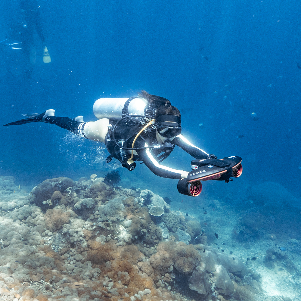 Sublue Navbow+ onderwater scooter oranje 10