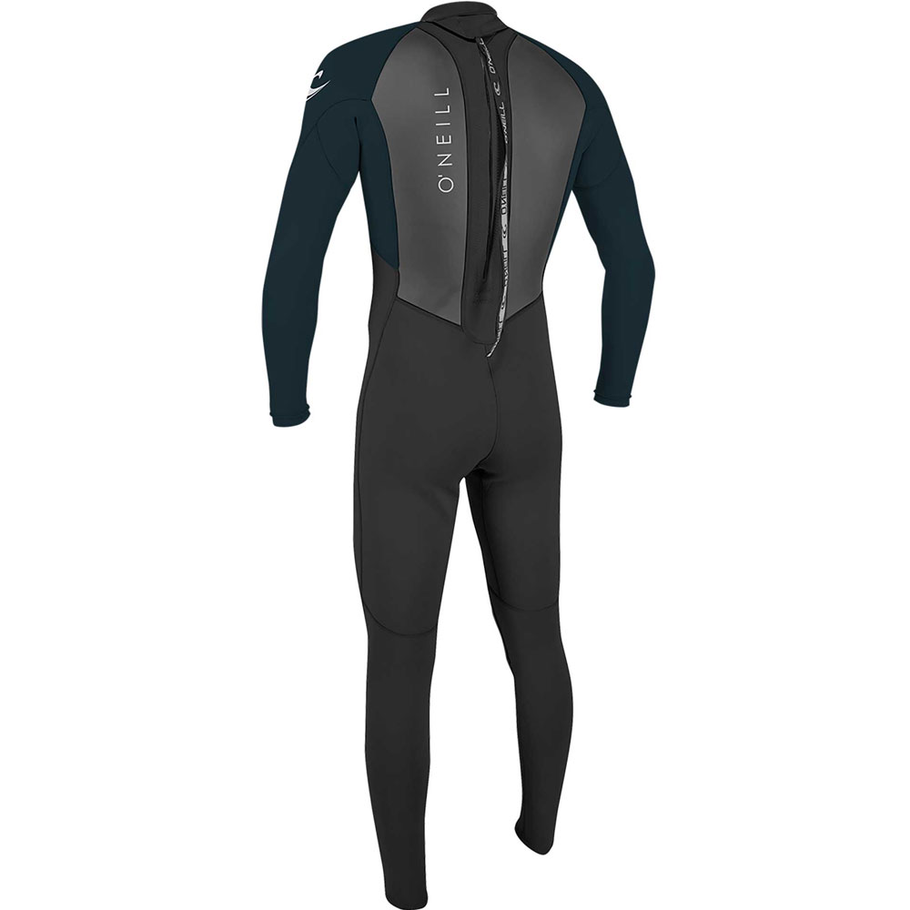 Oneill Reactor-2 3/2 rug rits fullsuit heren zwart/blauw 2