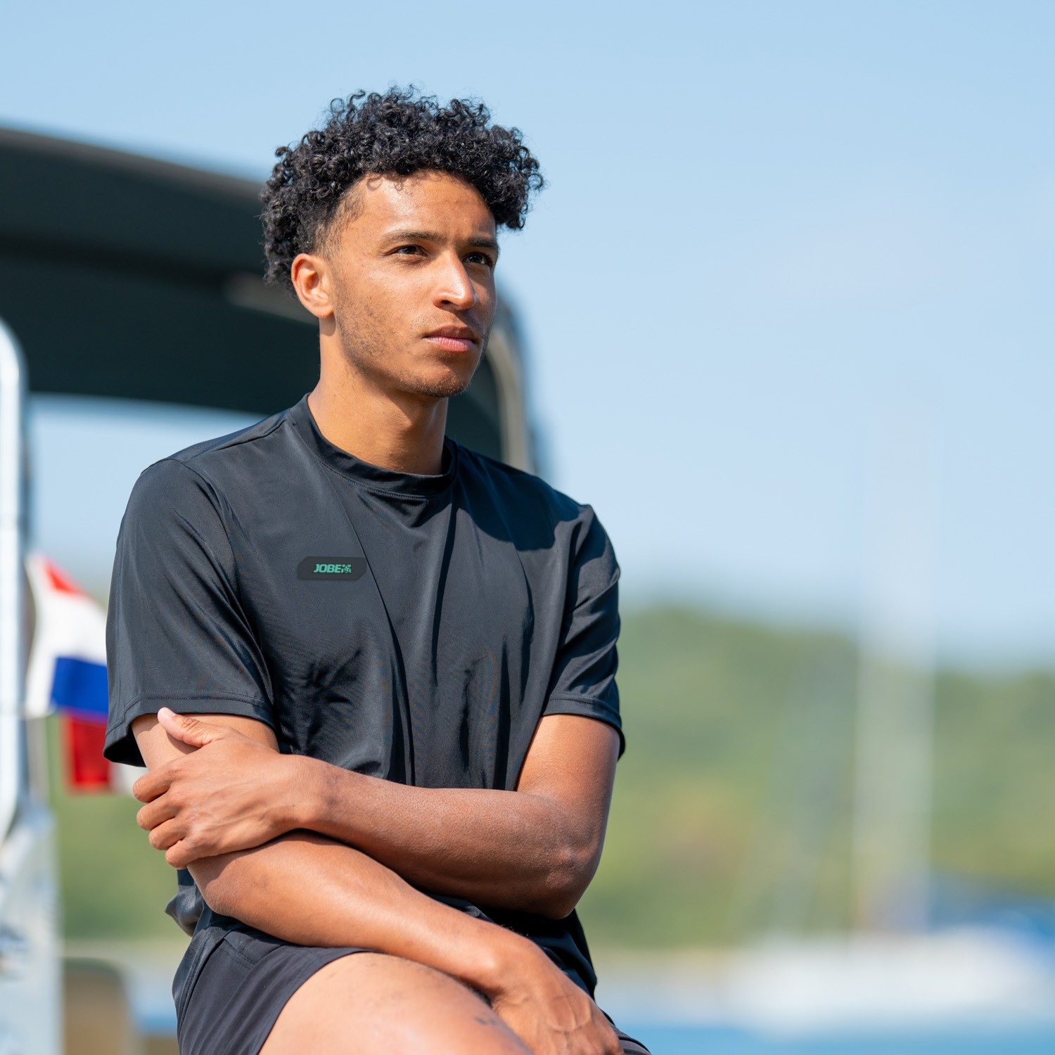 Jobe rash guard Loose fit korte mouwen 5