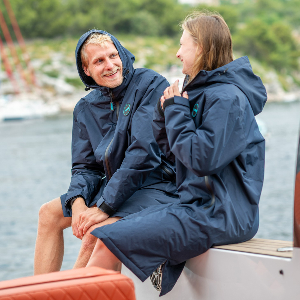 Jobe Reva Poncho unisex blauw 3