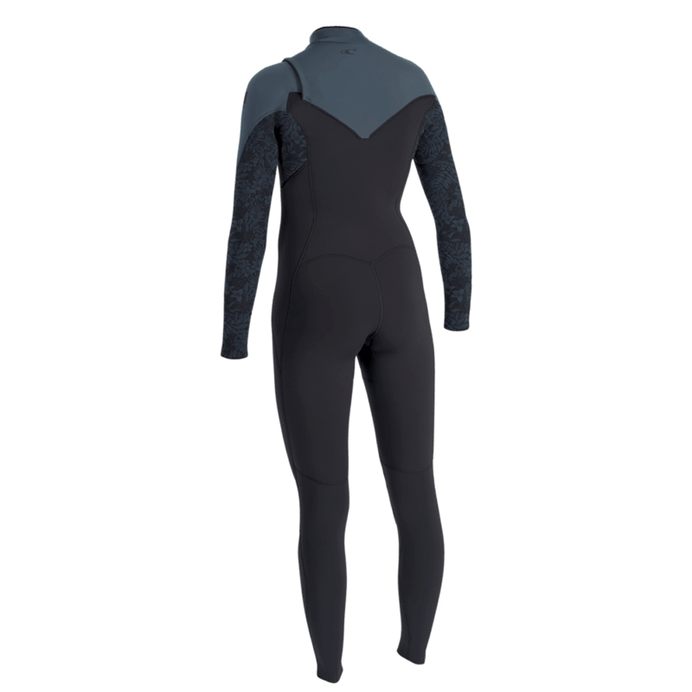 Oneill Epic fullsuit 3/2 mm borstrits dames zwart/grijs 3