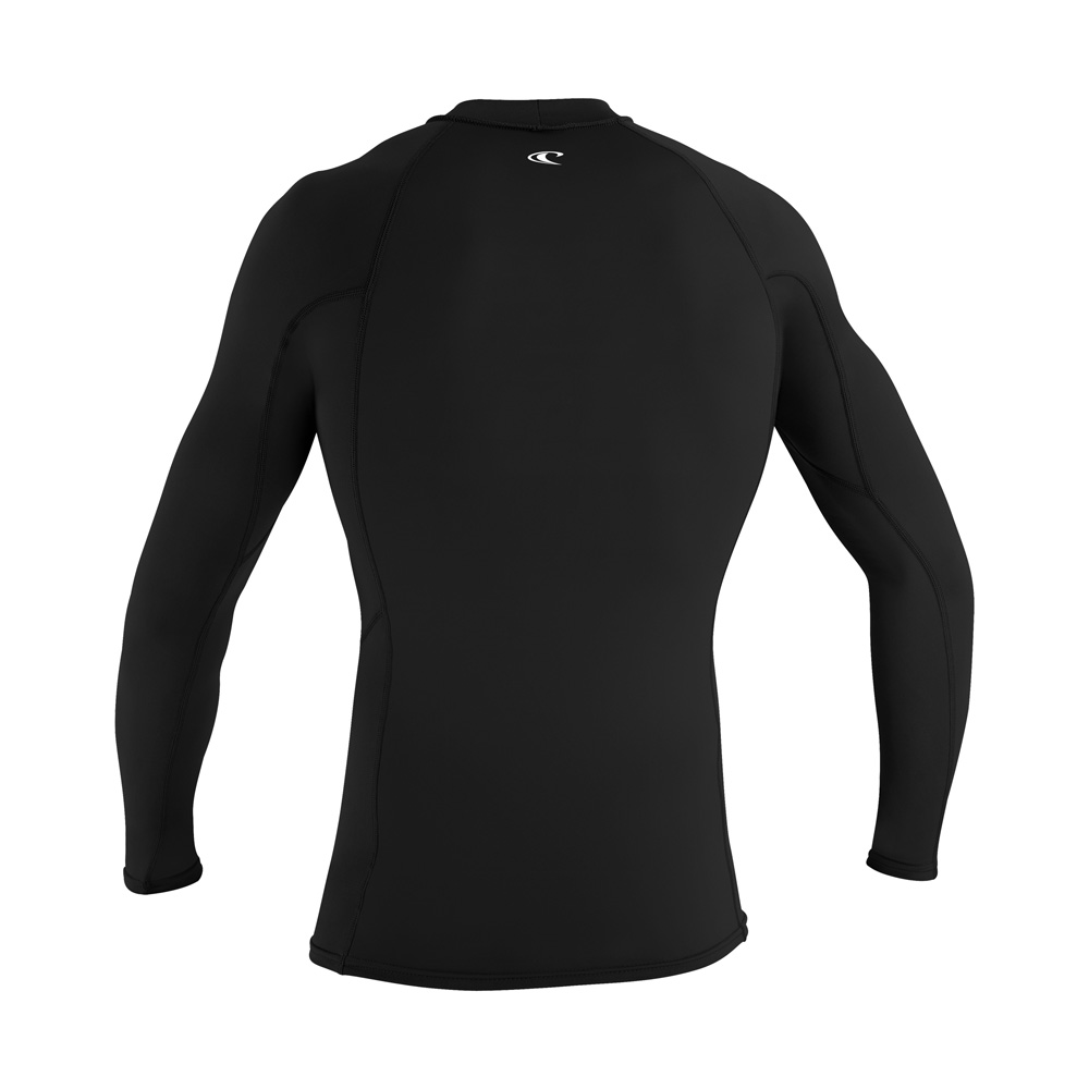 Oneill Basic rash guard lange mouwen heren zwart 2