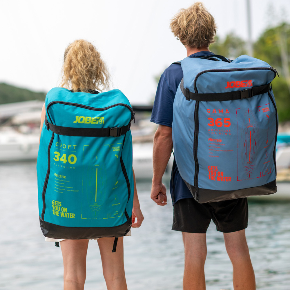 Jobe Gama 12.0 opblaasbare kayak blauw voordeelpakket 4