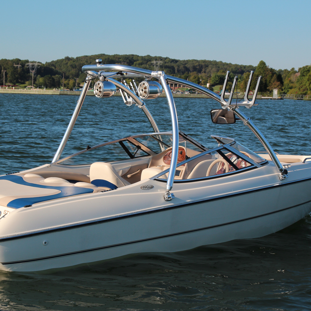 Monster MT1 wakeboard tower polished 6