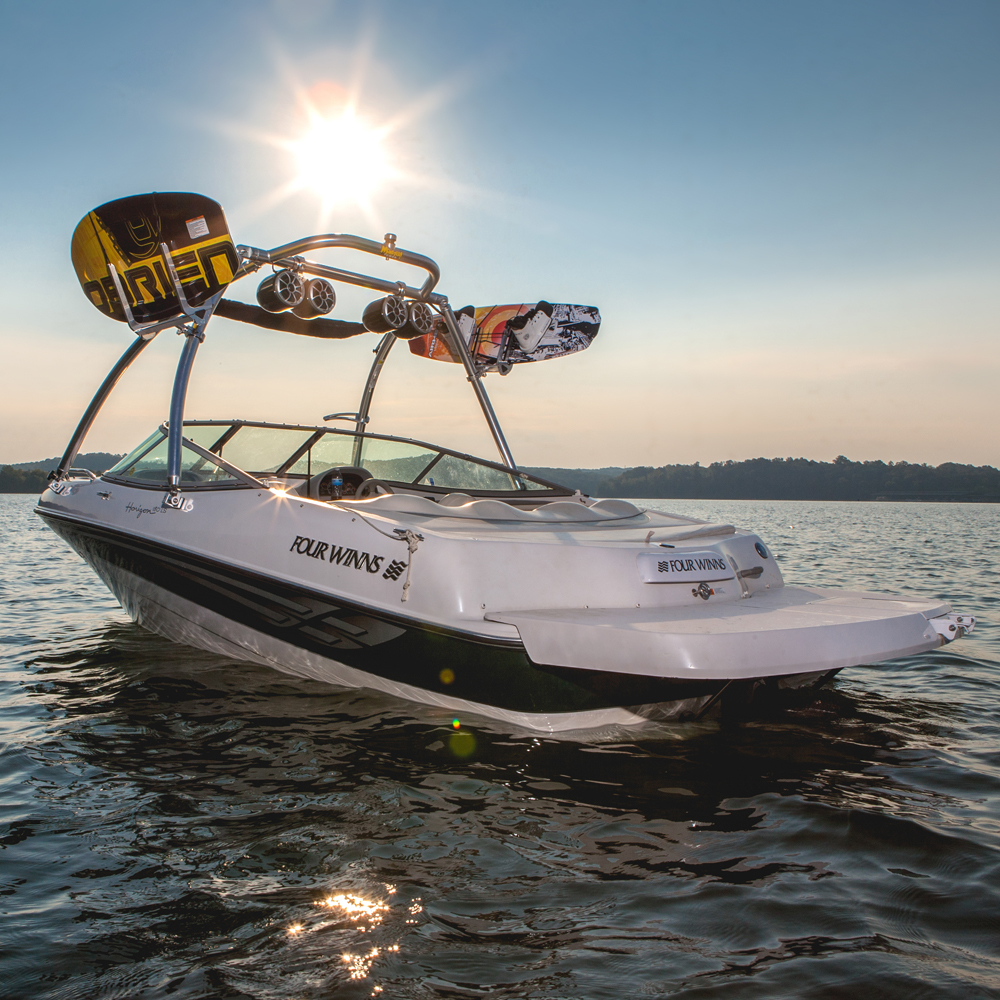 Monster MT1 wakeboard tower polished 10