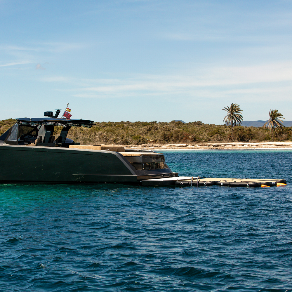 SeaRaft Diamond deck zwart large opblaasbaar platform 5