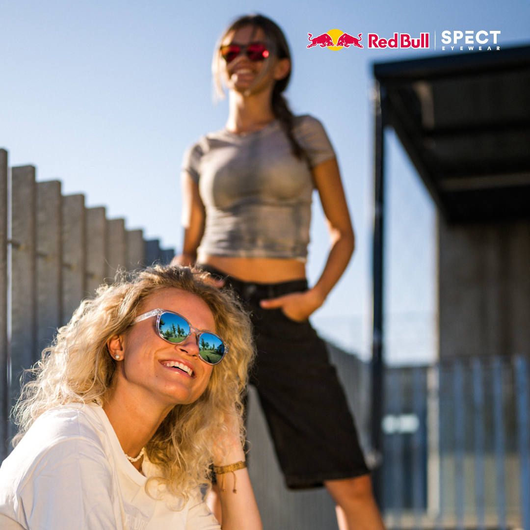 Red Bull Esme zonnebril transparant grijs 6