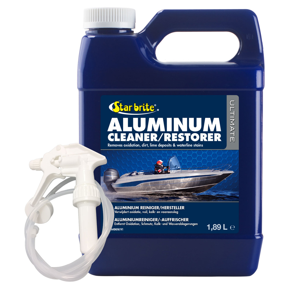 Starbrite aluminium reiniger en hersteller met sprayer 1900 ml foto 1