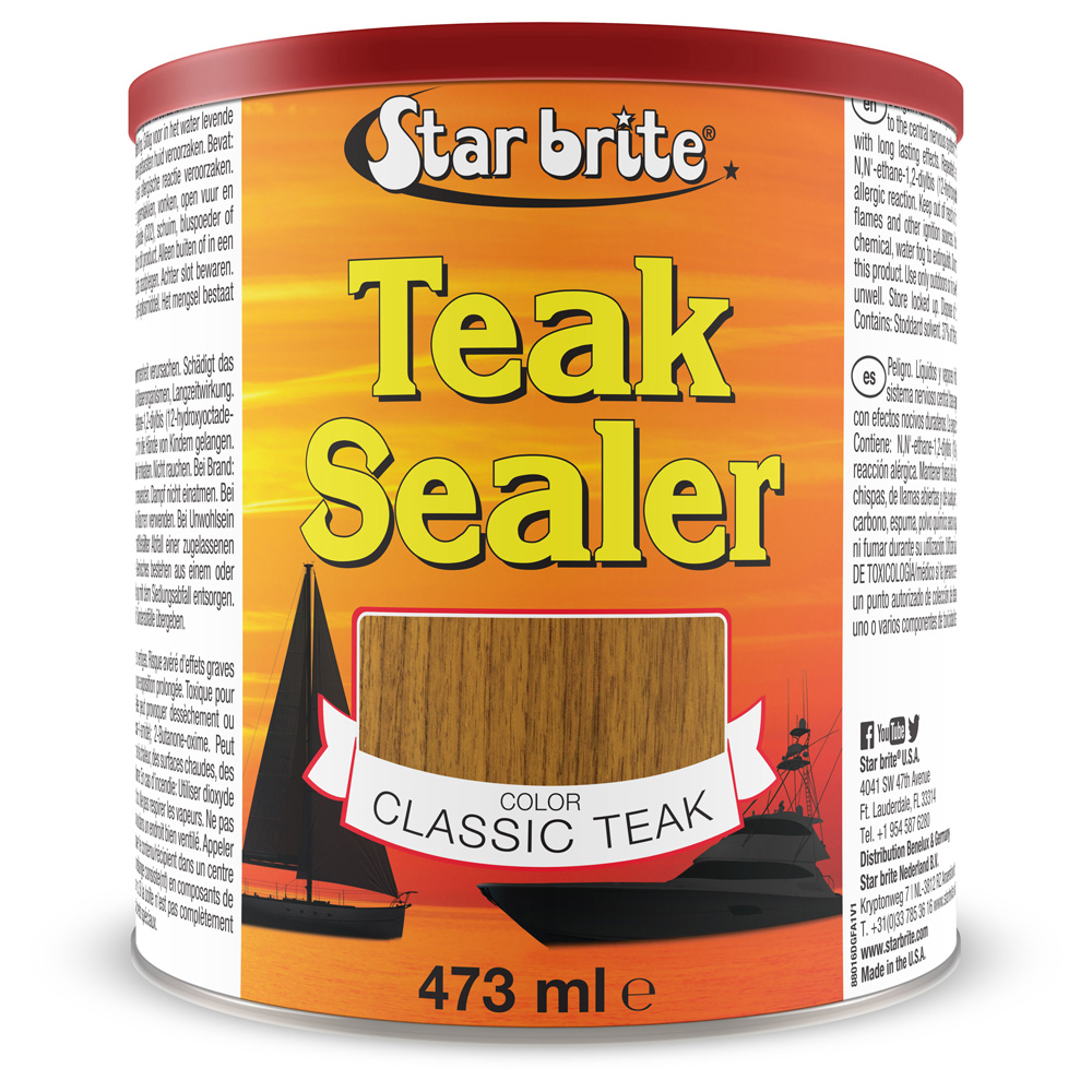 Starbrite tropical teak oil sealer classic 473 ml foto 1