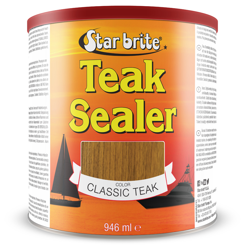 Starbrite tropical teak oil sealer classic 950 ml foto 1
