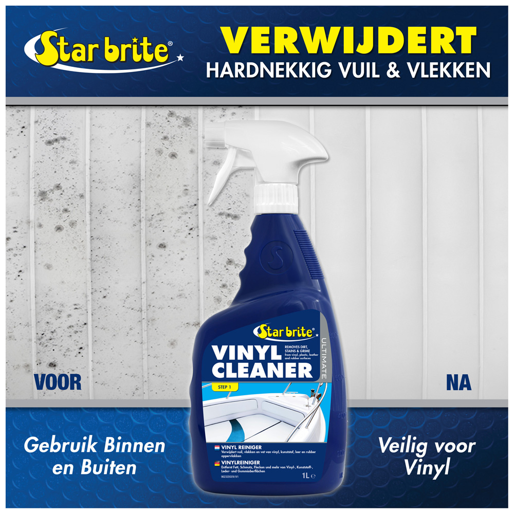 Starbrite ultimate vinyl reiniger - stap 1 3