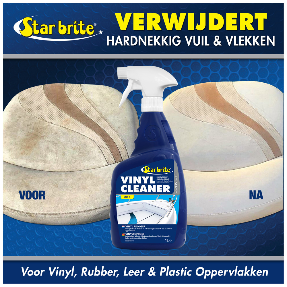 Starbrite ultimate vinyl reiniger - stap 1 4