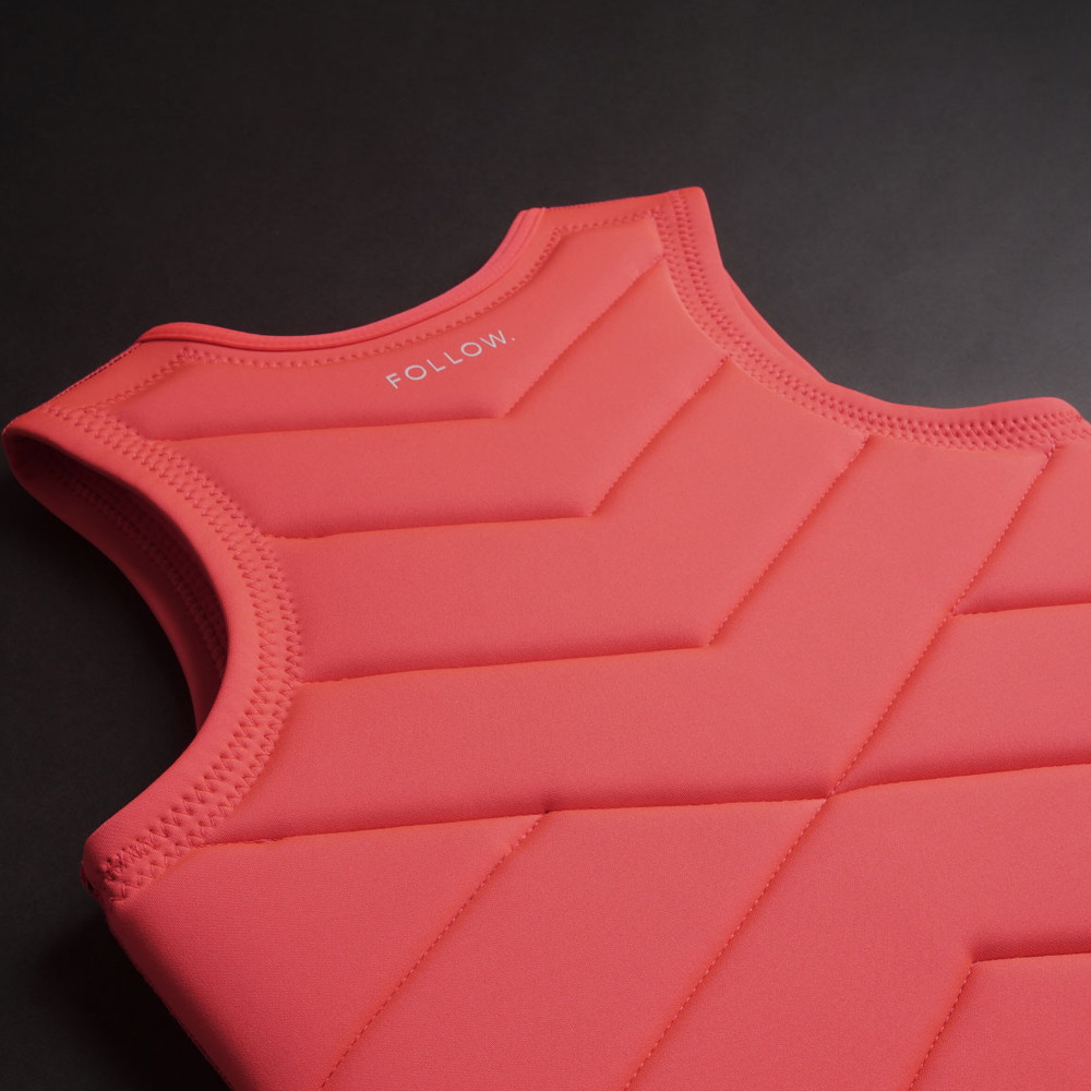 Follow Memphis impact shield dames fluor rood 9