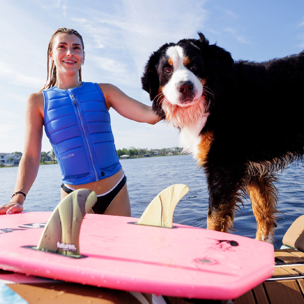 Follow Total impact shield dames blauw 4