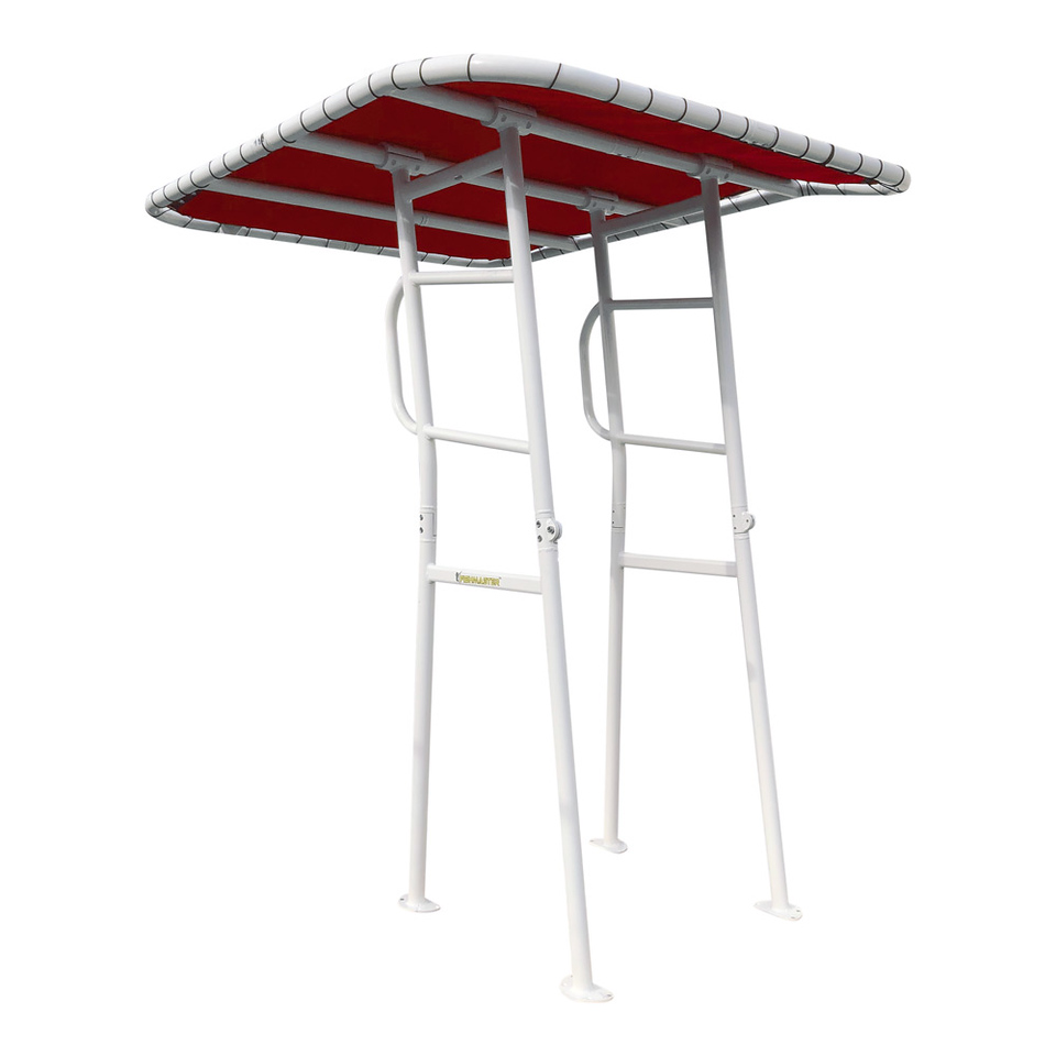 Fishmaster original T-Top wit met rood canvas foto 1