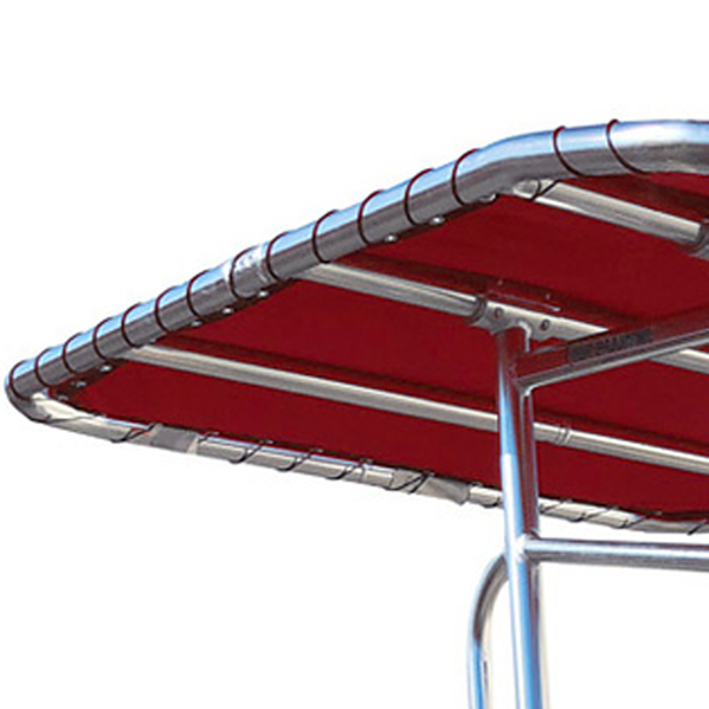 Fishmaster original T-Top zwart met rood canvas 4