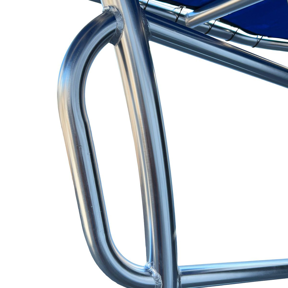 Fishmaster pro T-Top polished met blauw canvas 7