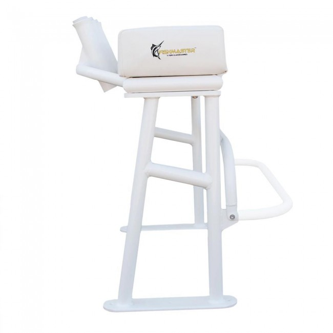 Fishmaster original T-Top stoel wit met wit kussen 2