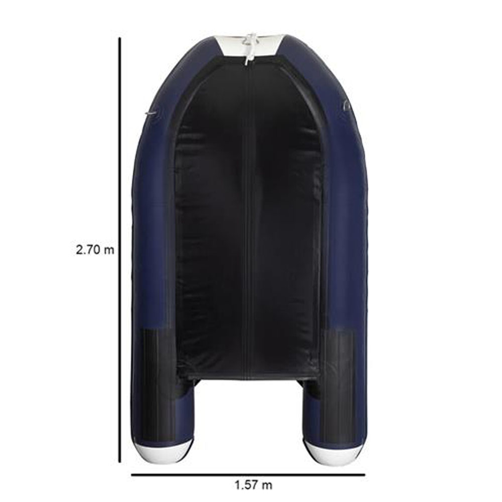 Hibo Pro rubberboot aluminium donkerblauw 270 cm 6
