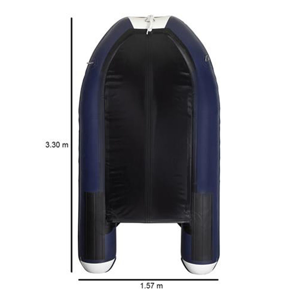 Hibo Pro rubberboot aluminium donkerblauw 330 cm 6