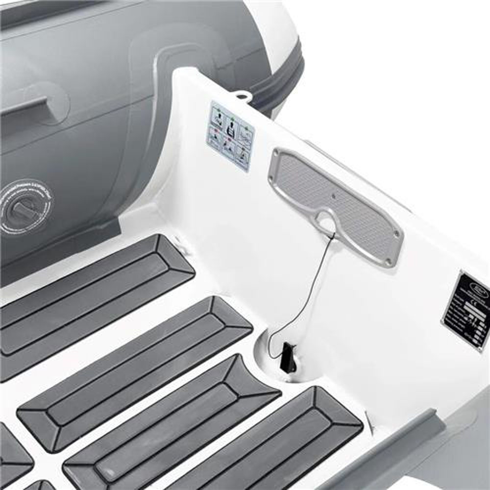 Hibo Pro Aluminium RIB Style Grijs/Wit 330 cm 5