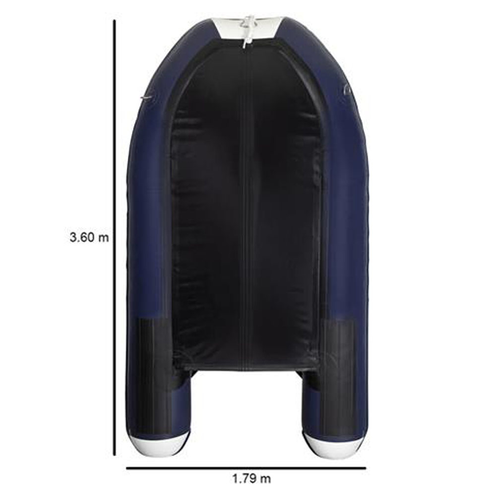 Hibo Pro rubberboot aluminium donkerblauw 360 cm 6