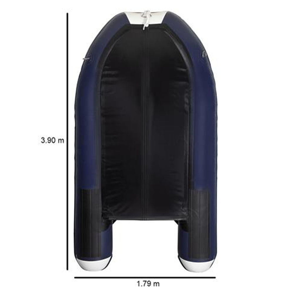 Hibo Pro rubberboot aluminium donkerblauw 390 cm 6