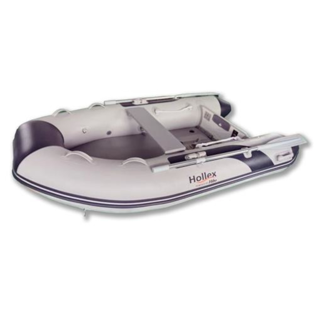 Hibo x Hollex rubberboot airdeck lichtgrijs 265 cm 4