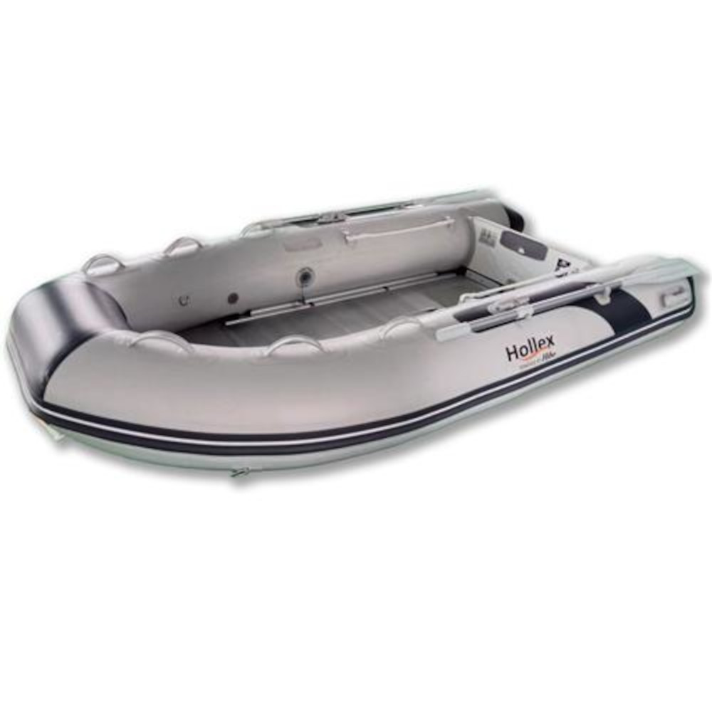 Hibo x Hollex rubberboot airdeck lichtgrijs 330 cm 5