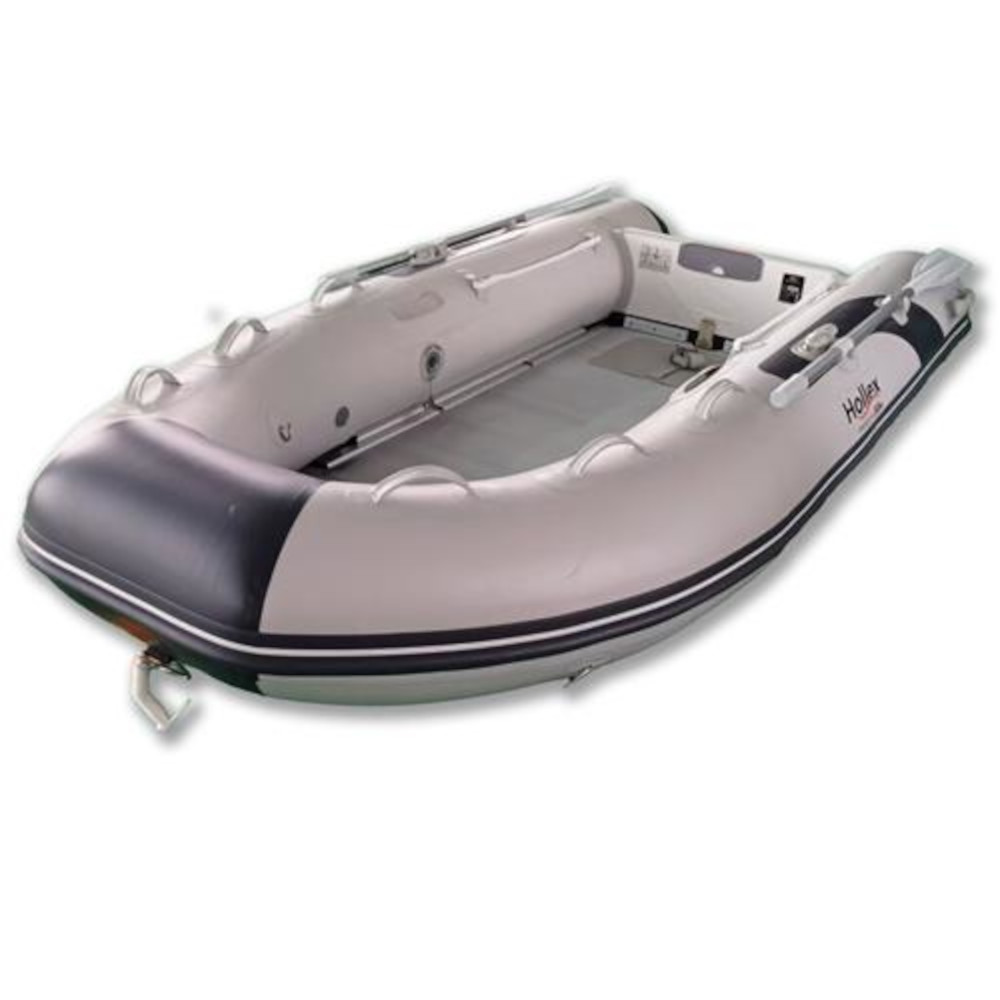 Hibo x Hollex rubberboot aluminium lichtgrijs 330 cm foto 1