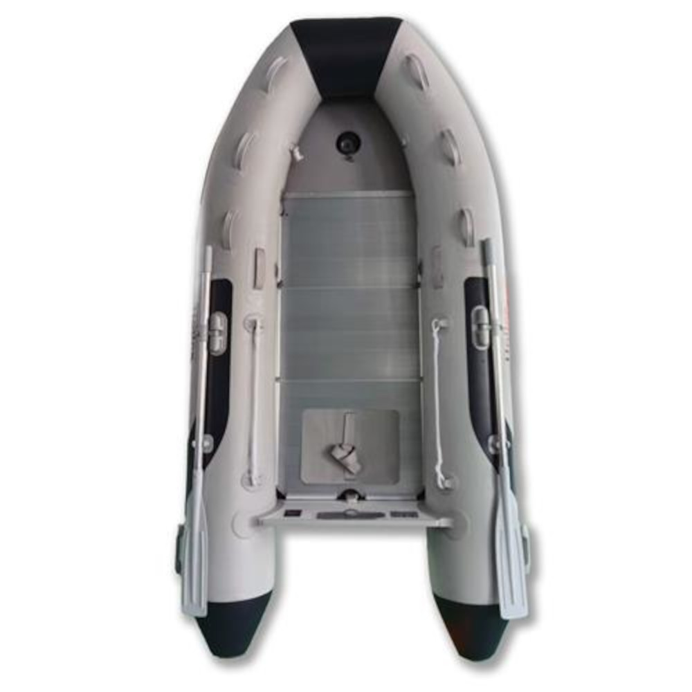 Hibo x Hollex rubberboot aluminium lichtgrijs 330 cm 2