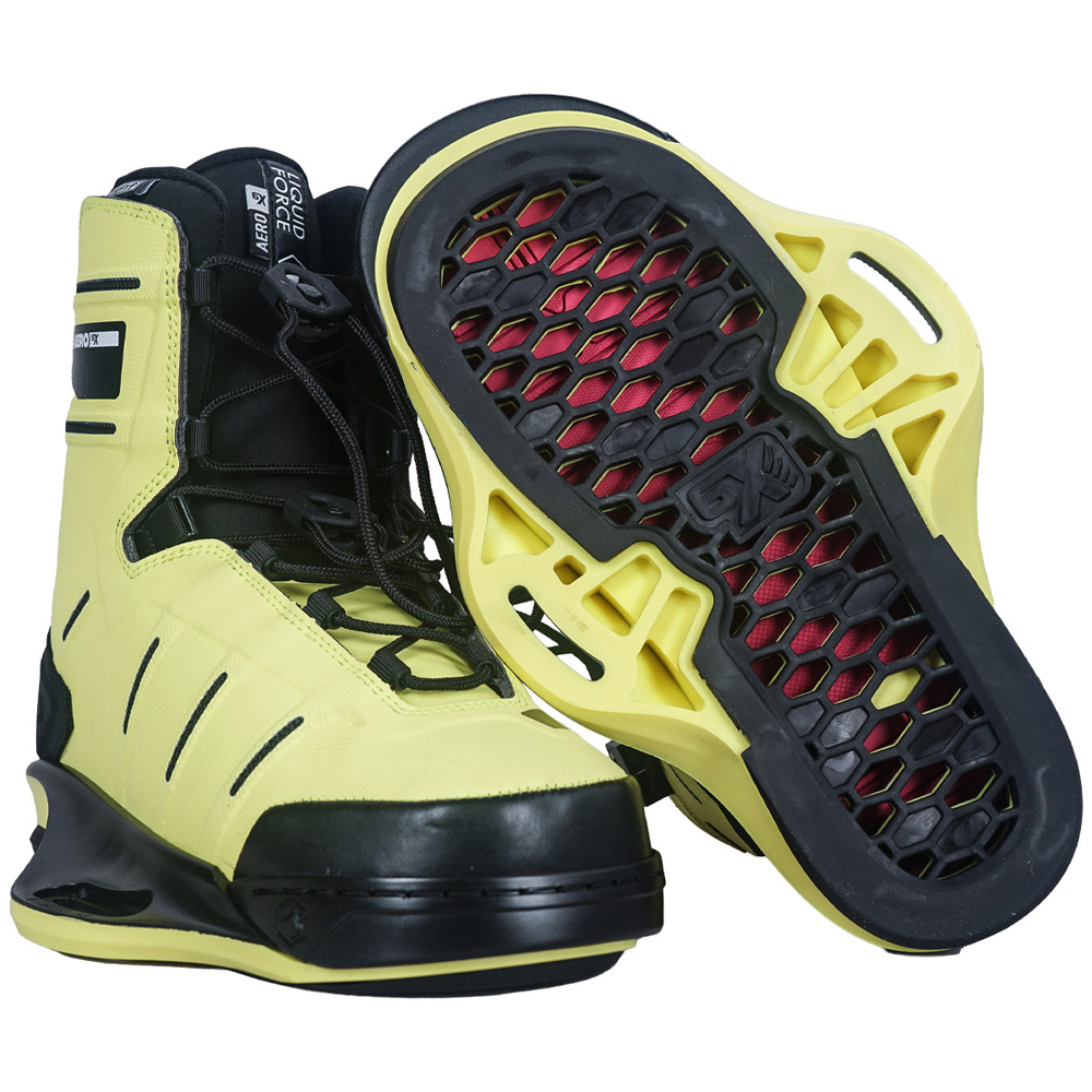 Liquid Force Aero 6X wakeboard bindingen wit foto 1