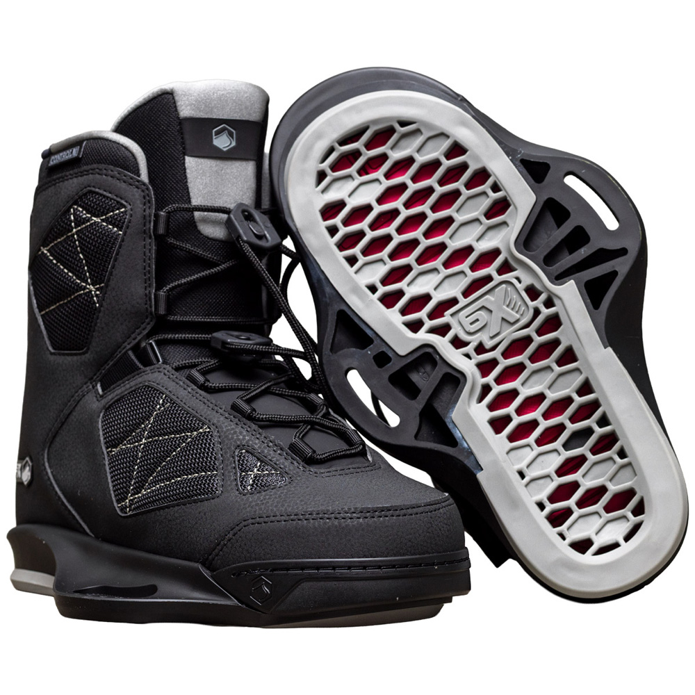 Liquid Force Rival 6X wakeboard bindingen zwart foto 1