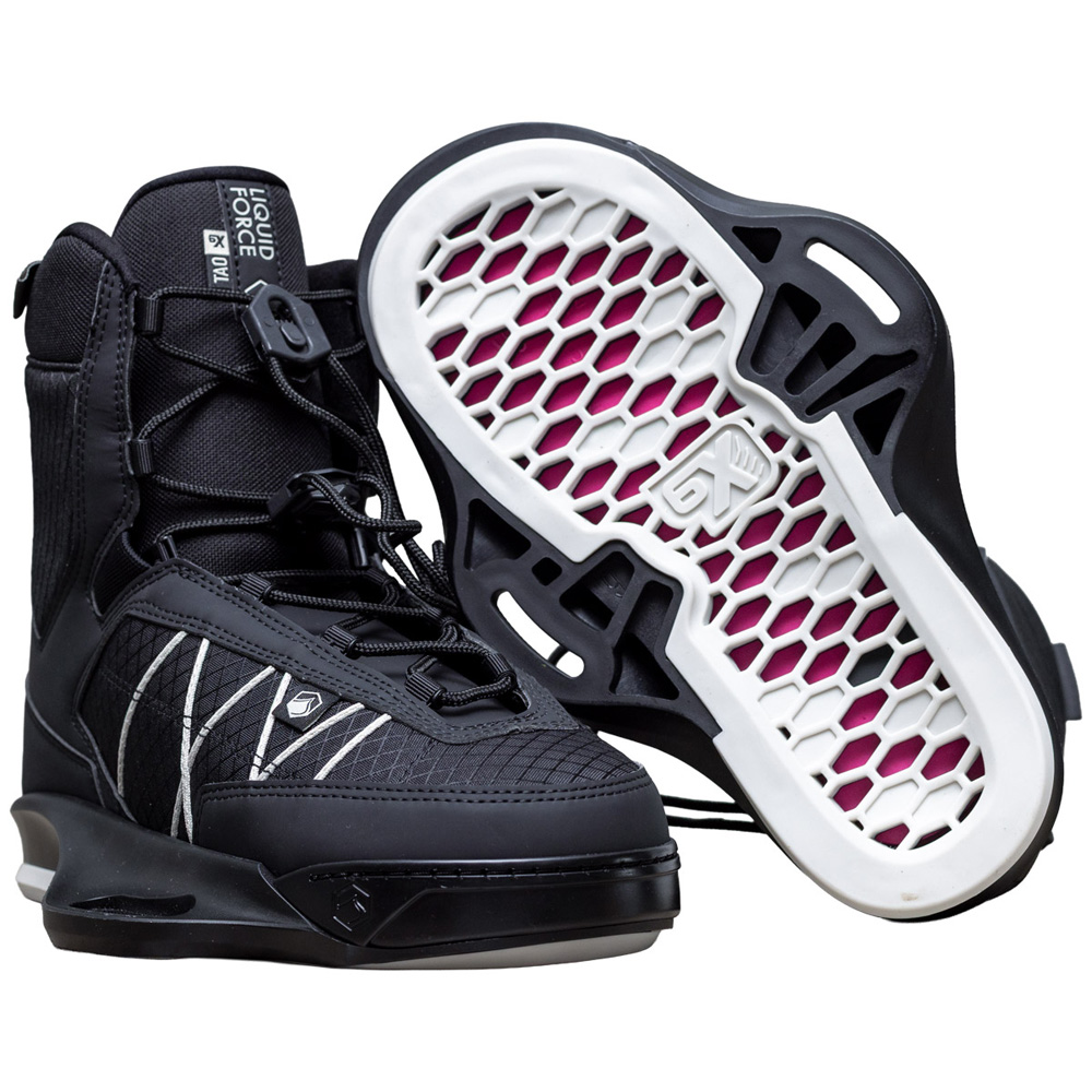 Liquid Force Tao 6X wakeboard bindingen zwart foto 1
