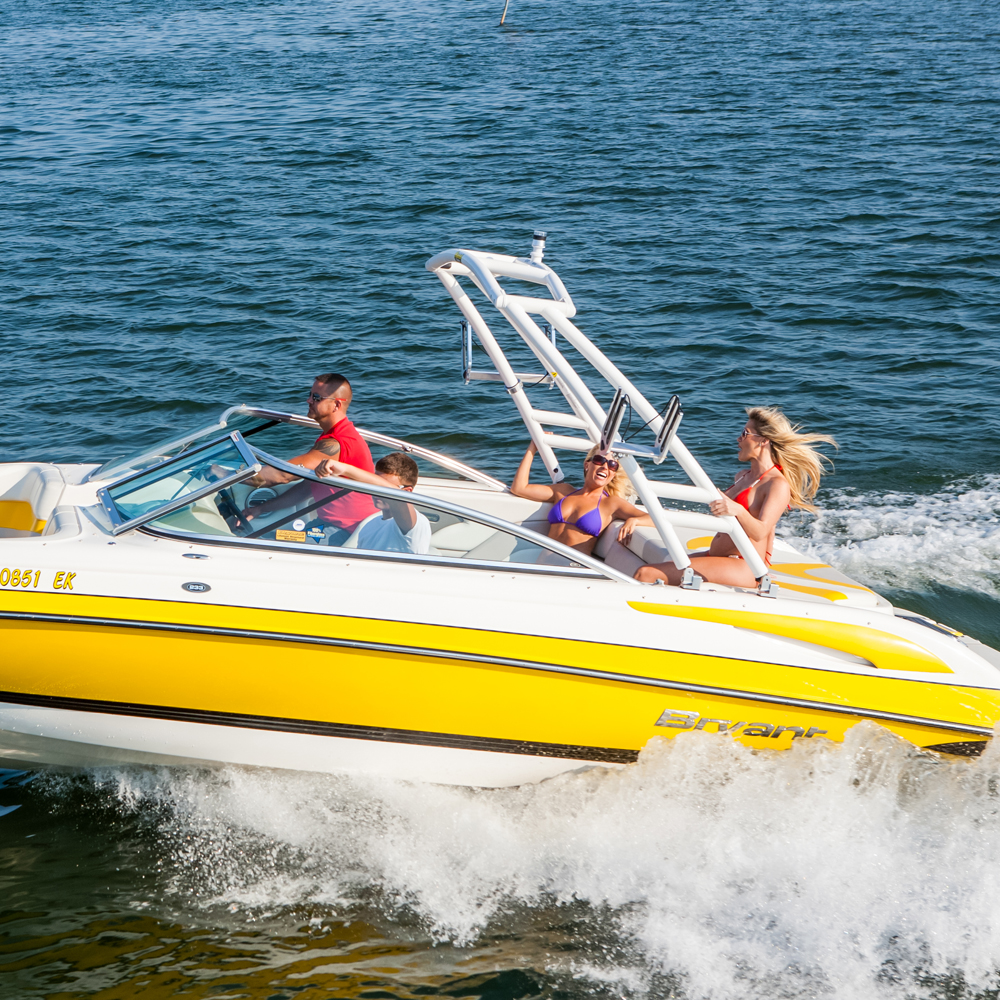 Monster MTK XL wakeboard tower polar wit 5