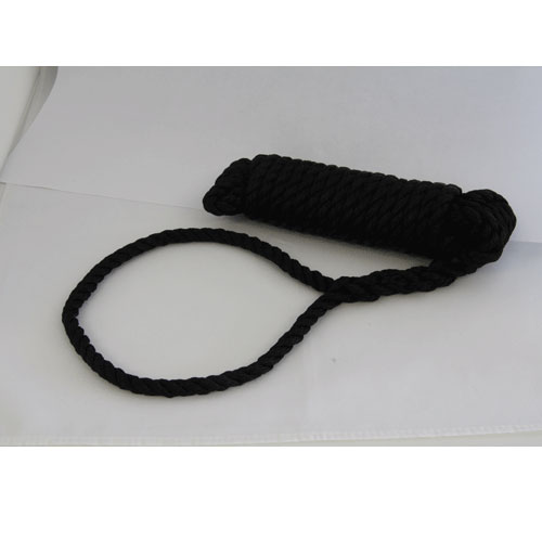 Talamex landvast basic 8mm x 4m zwart foto 1