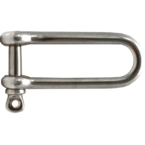 Talamex RVS D-sluiting lang 8mm foto 1