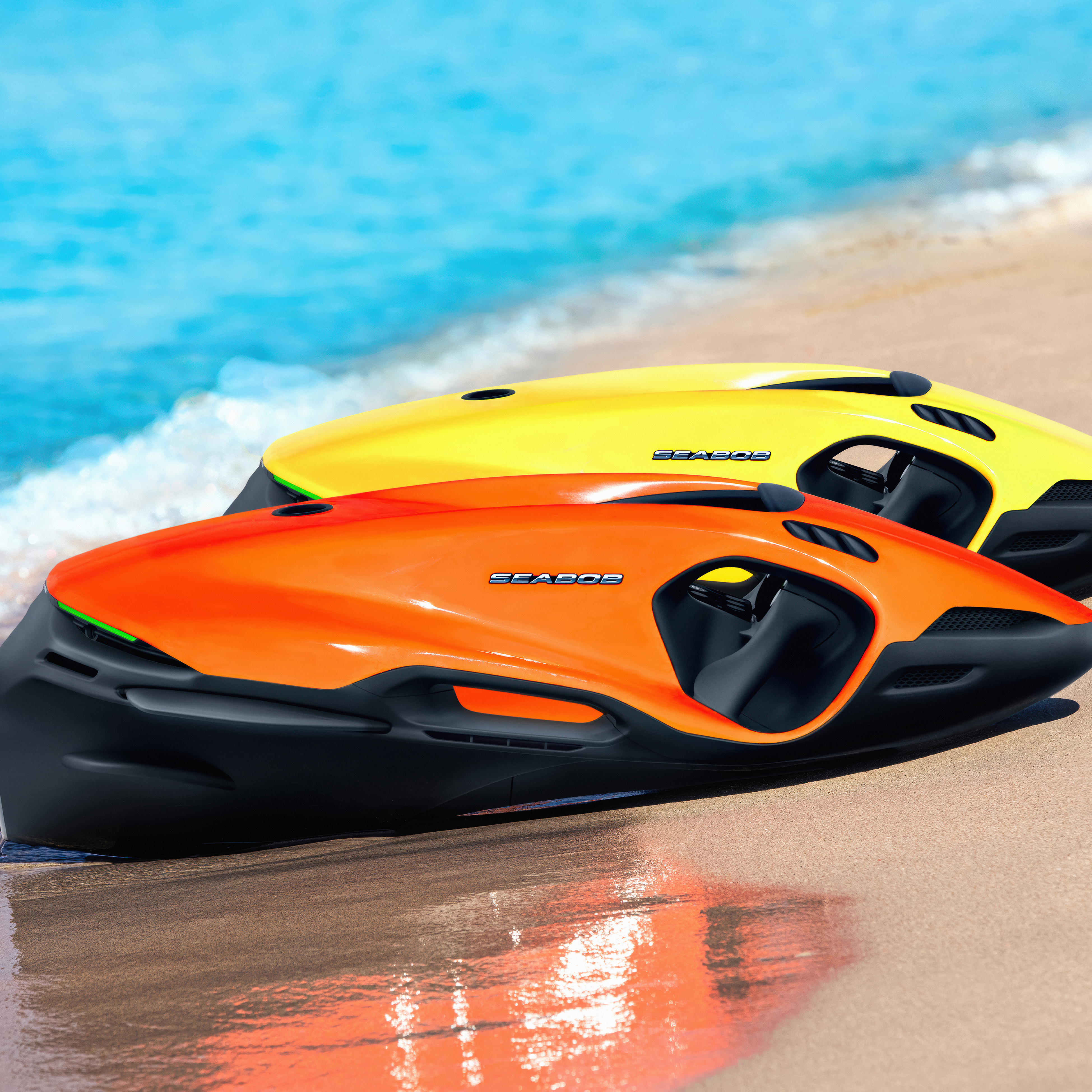 Seabob F9 Lio Orange onderwater scooter 6