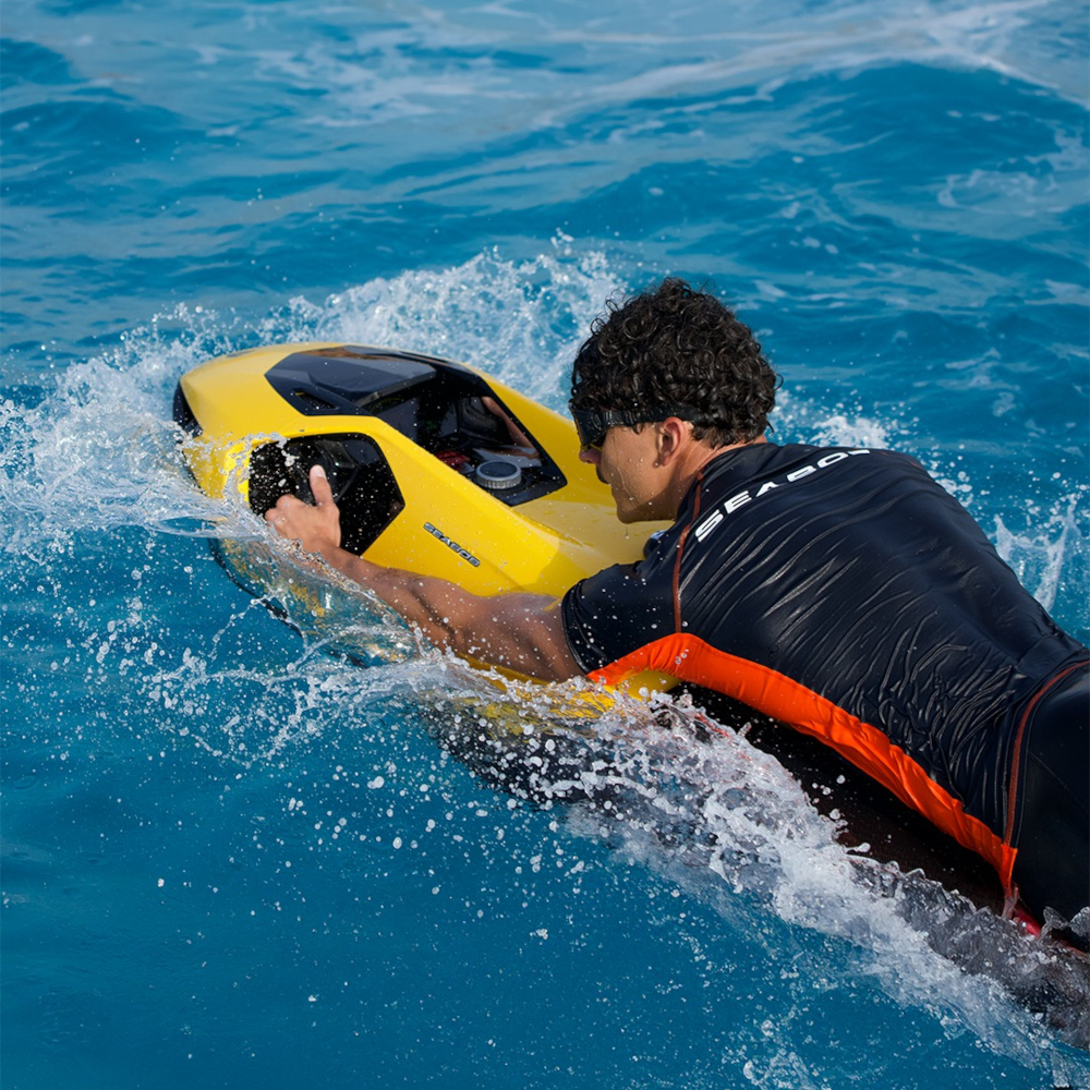 Seabob Lamborghini SE63 Giallo onderwater scooter 10