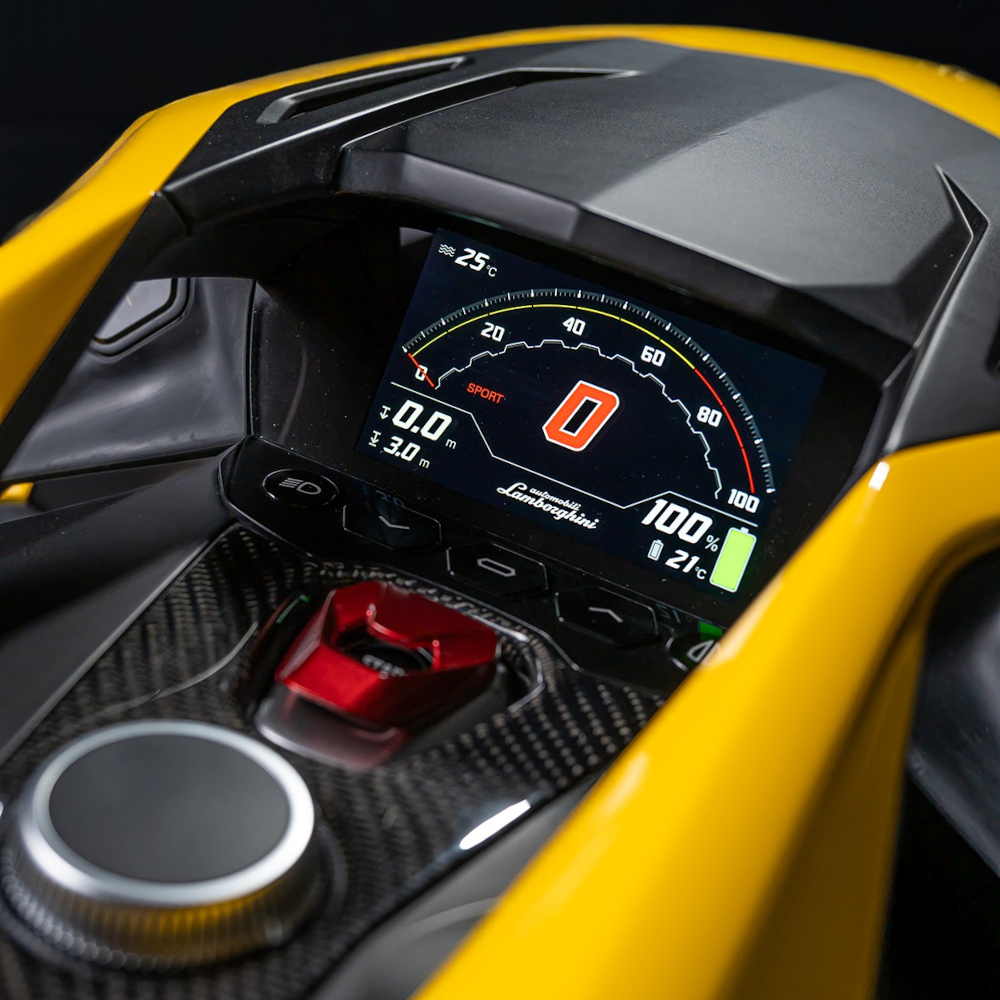 Seabob Lamborghini SE63 Giallo onderwater scooter 3
