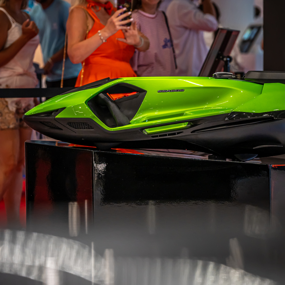 Seabob Lamborghini SE63 Verde Selvans onderwater scooter 5