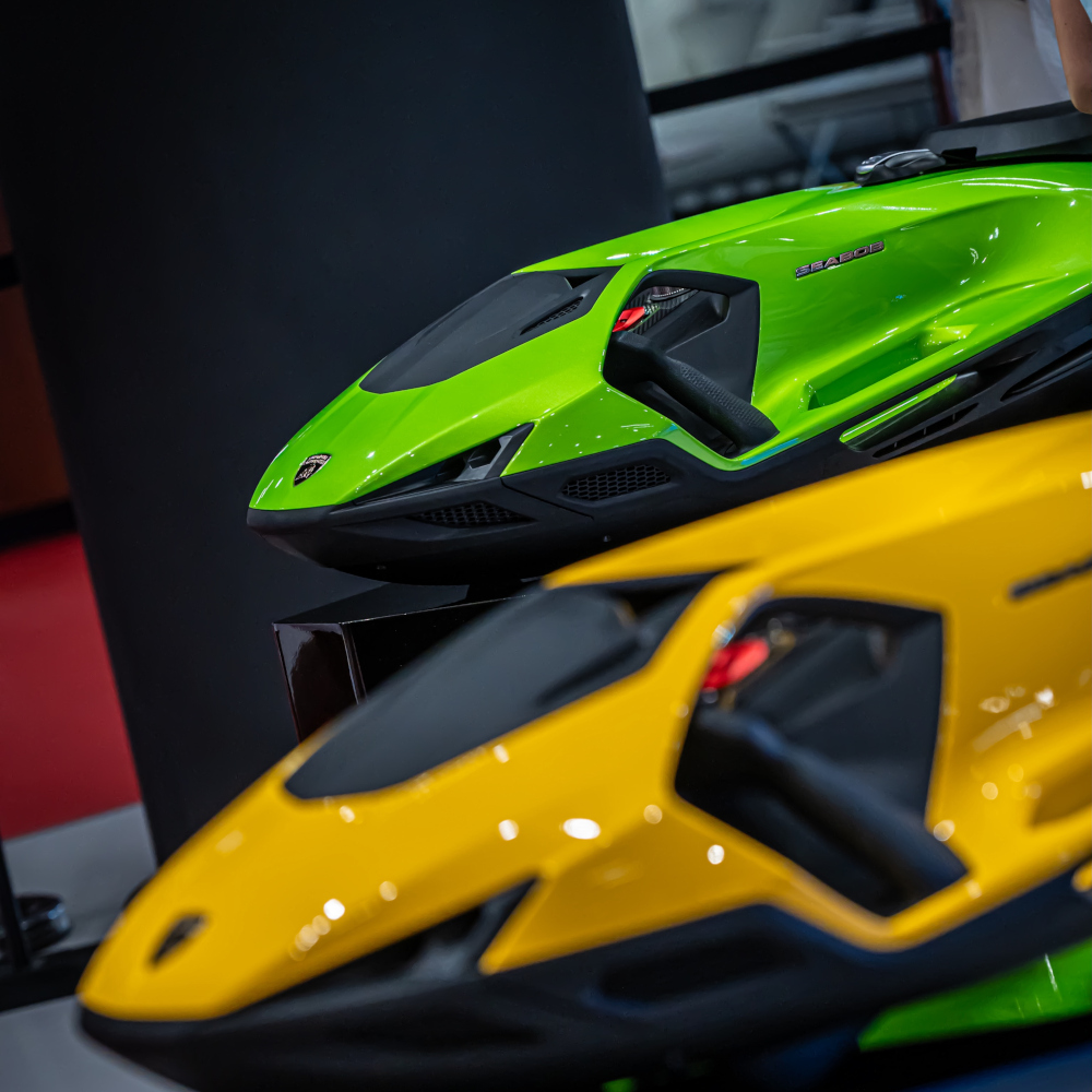 Seabob Lamborghini SE63 Verde Selvans onderwater scooter 7