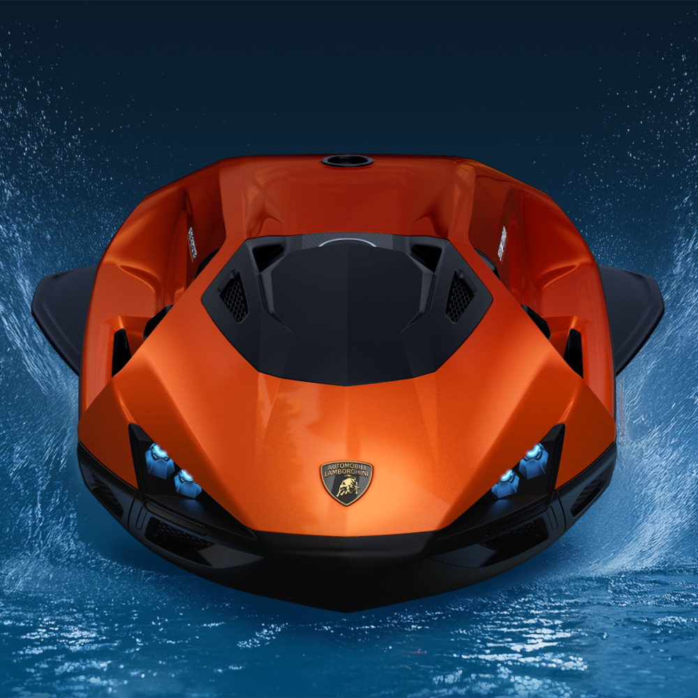Seabob Lamborghini SE63 Arancio Egon onderwater scooter 12