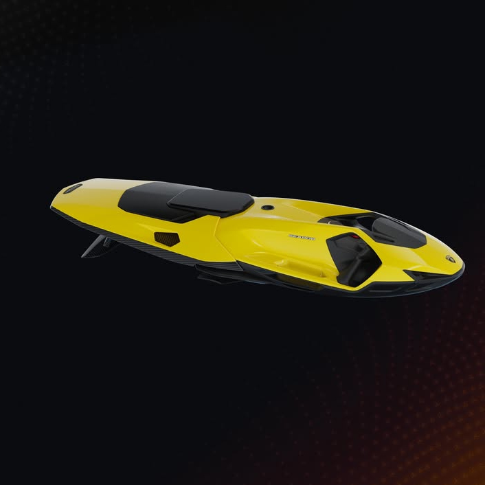 Seabob Lamborghini SE63 Performance Board Giallo 3